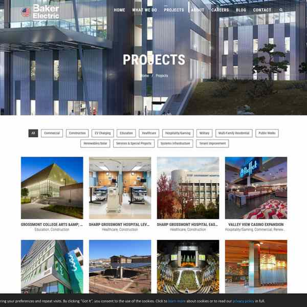 Baker Electric Projects